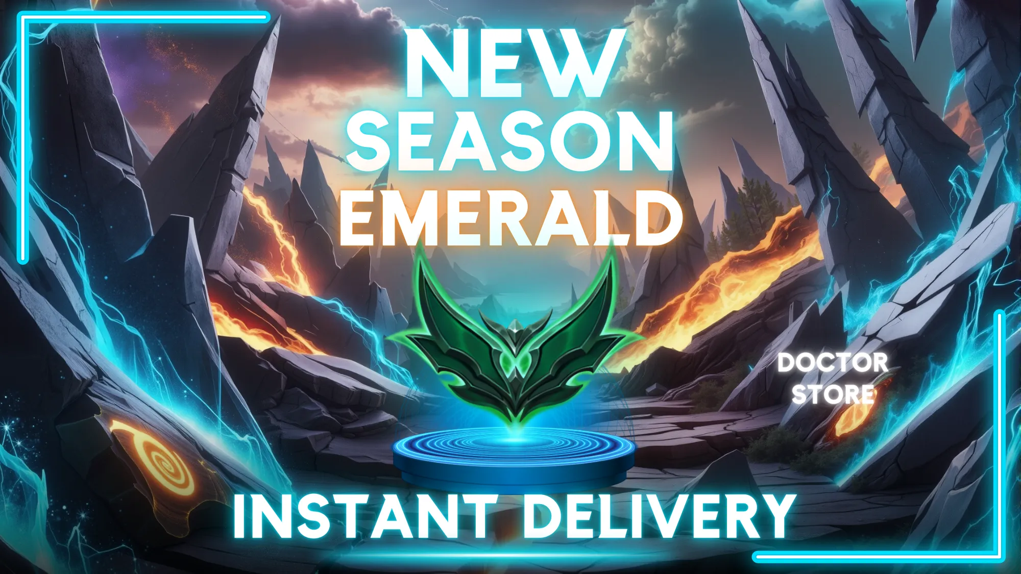 【NA】🔥 EMERALD ✅ 52590 BE ✅ 5 SKINS ❤️ SAFE ❤️ TRUSTED SELLER ❤️